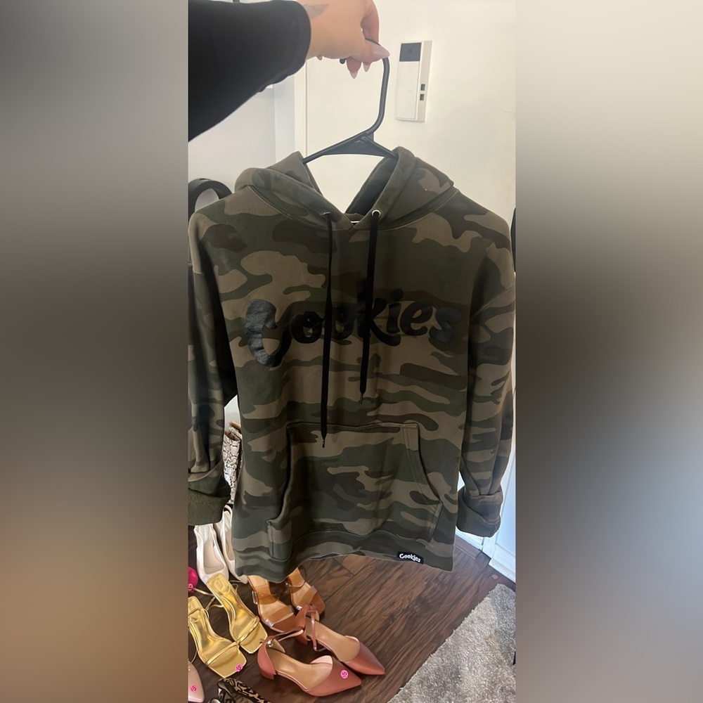 Cookies camo hoodie size small